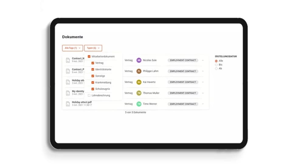 SD Worx buddy hr