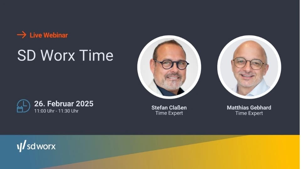 SD Worx TIme_Webinar_Februar_2025